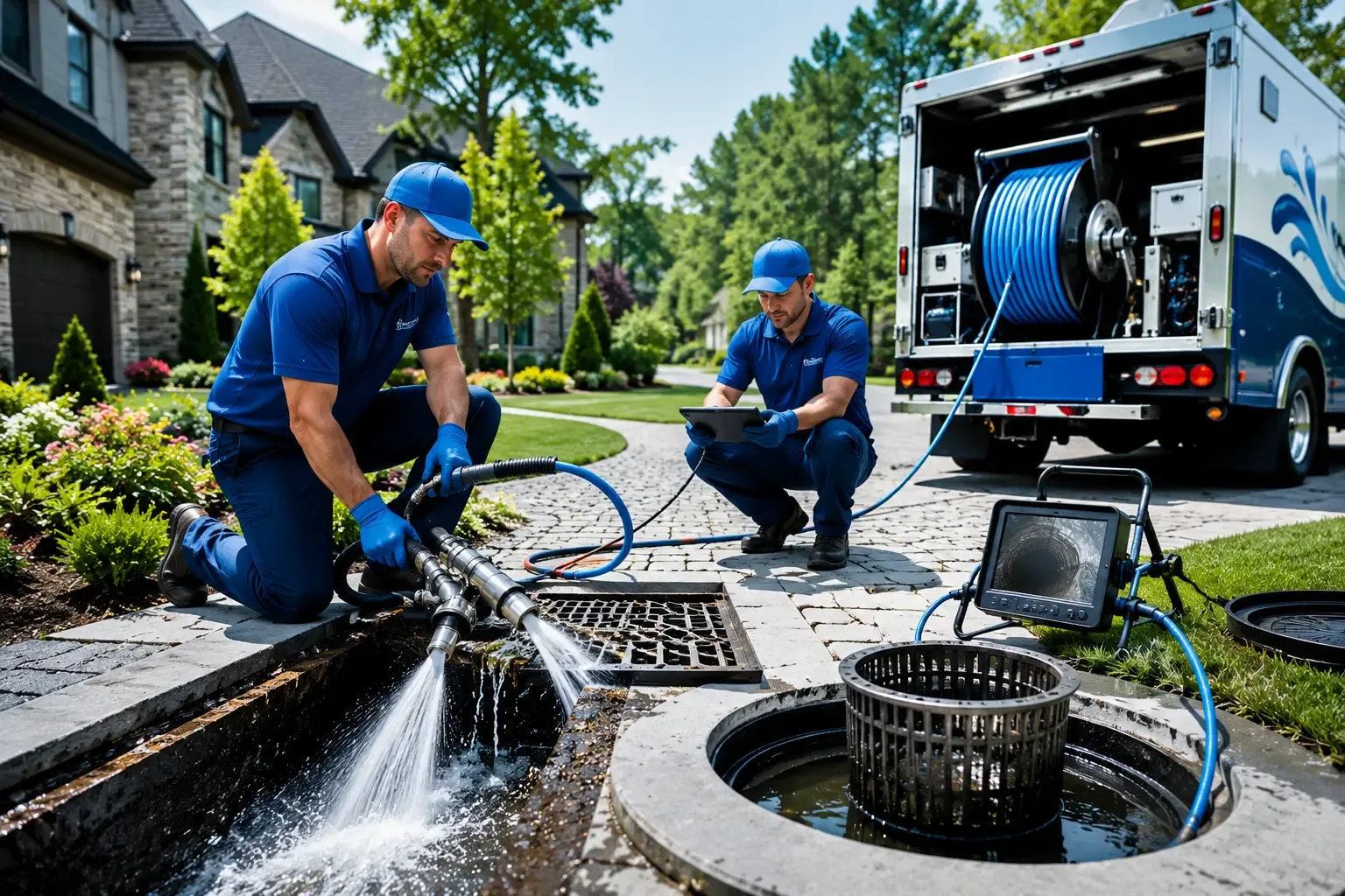 Local outdoor drain cleaning professionals in Rosie, AR